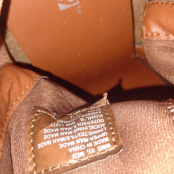 Women's apt 9 wedge heel slide on boots size 9.5 shoes - Picture 6 of 9